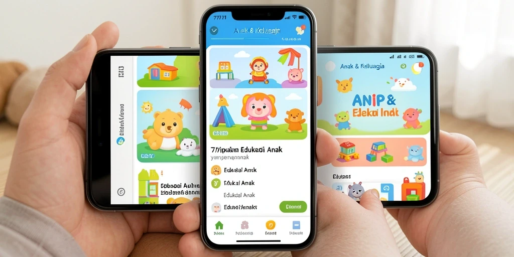 Antarmuka menarik dan fitur edukasi yang interaktif.