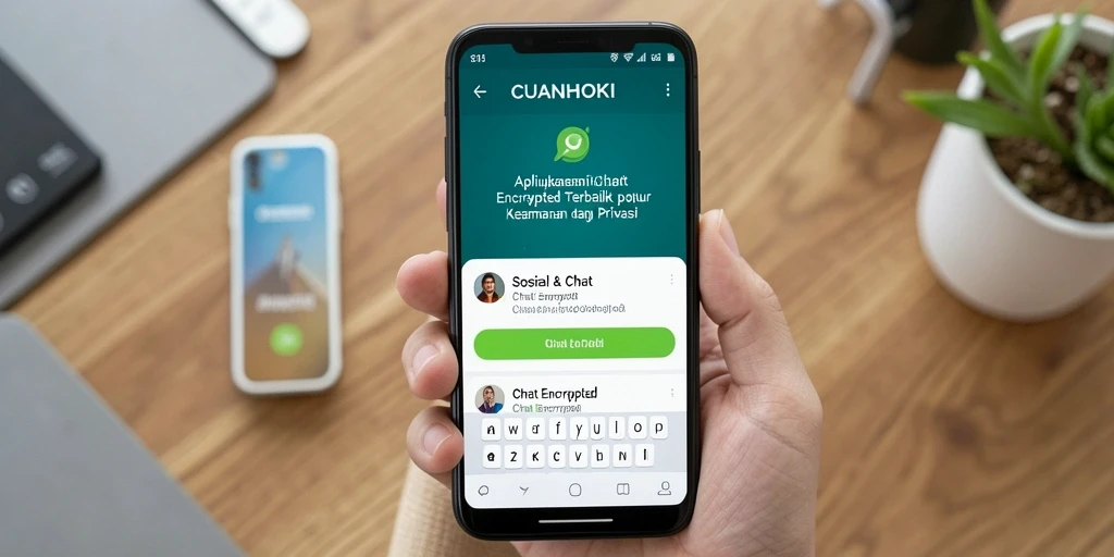 Antarmuka pengguna aplikasi CUANHOKI yang aman dan intuitif.