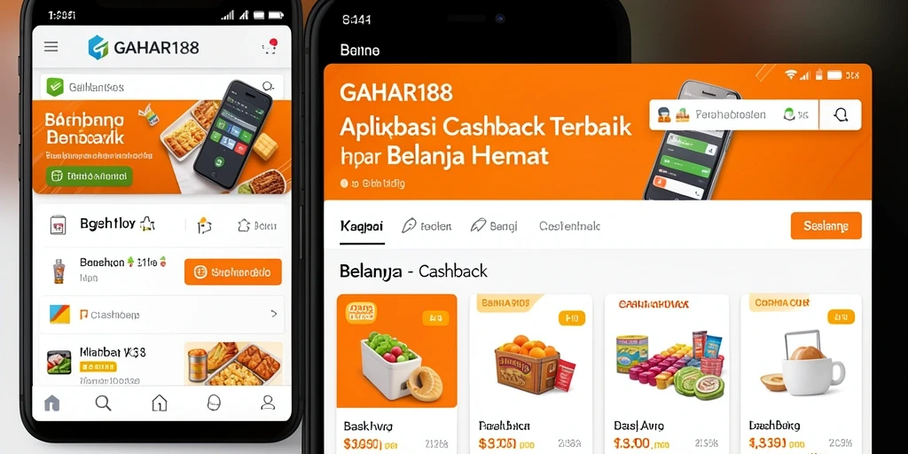 Tampilan Antarmuka GAHAR188 dengan fitur Cashback yang menarik.