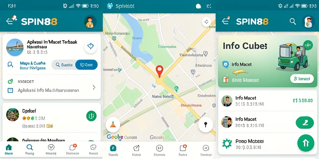 Antarmuka SPIN88 menunjukkan informasi lalu lintas secara jelas.