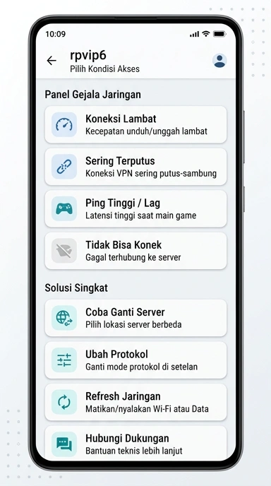 Halaman Link Alternatif rpvip6 untuk Pengguna Android