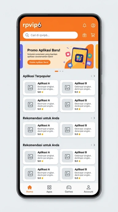 Temukan Aplikasi Populer di rpvip6 — Semua Kategori Tersedia